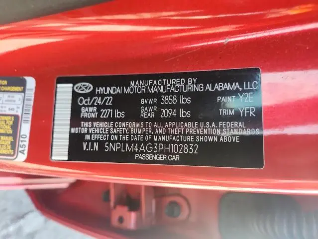 2023 HYUNDAI ELANTRA SEL  