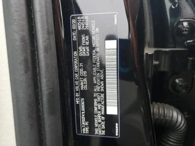 2020 VOLVO S60 T5 MOMENTUM  