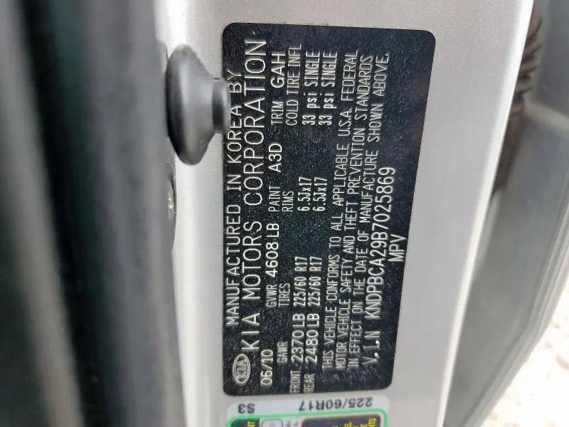 2011 KIA SPORTAGE LX  