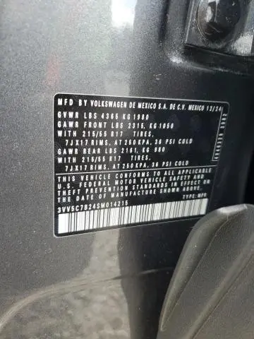 2025 VOLKSWAGEN TAOS S  