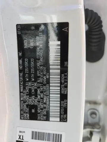 2020 TOYOTA HIGHLANDER HYBRID LIMITED  