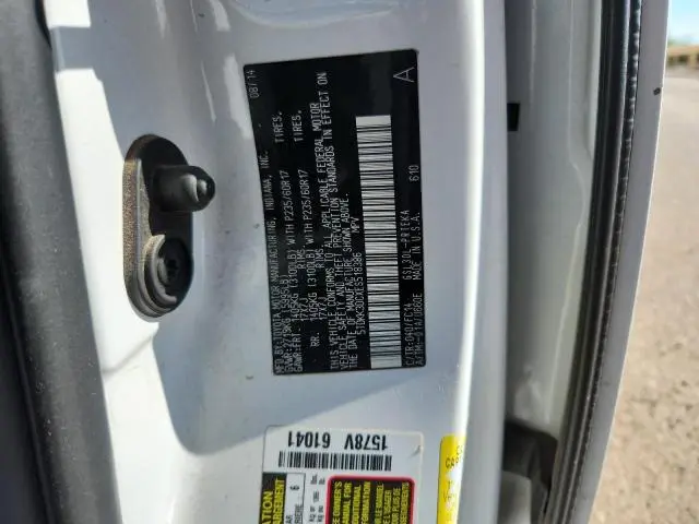 2014 TOYOTA SIENNA LE  