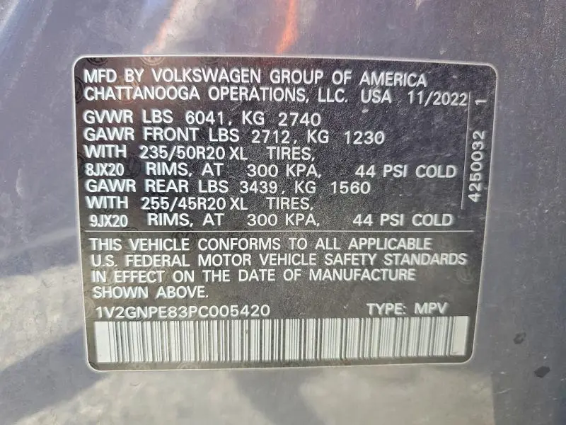 2023 VOLKSWAGEN ID.4 PRO S  