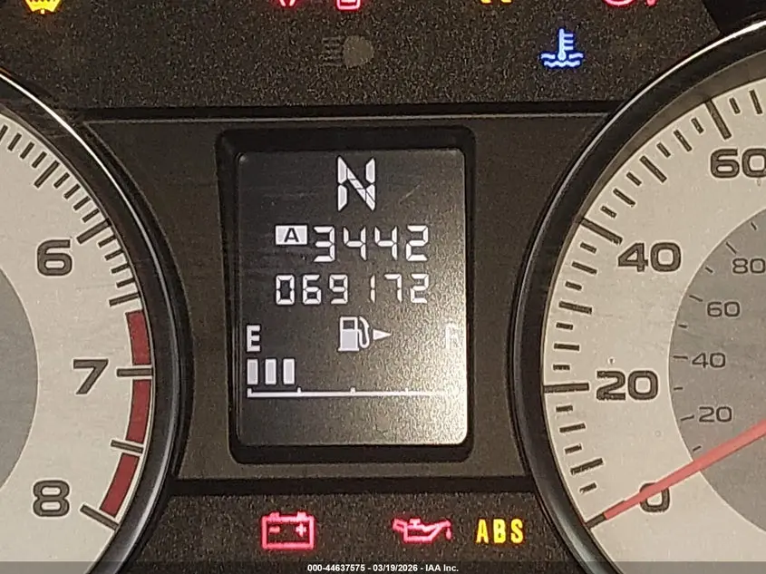 2012 SUBARU IMPREZA 2.0I LIMITED