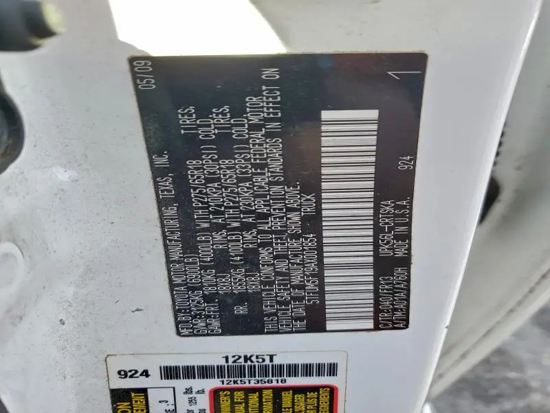 2010 TOYOTA TUNDRA DOUBLE CAB SR5  