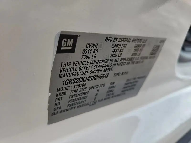 2016 GMC YUKON DENALI  