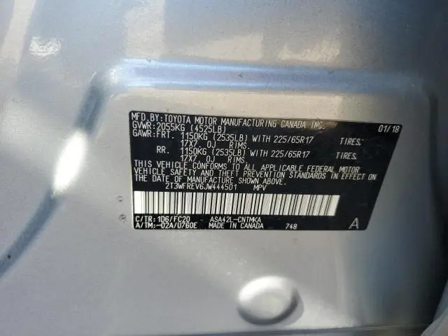 2018 TOYOTA RAV4 ADVENTURE  