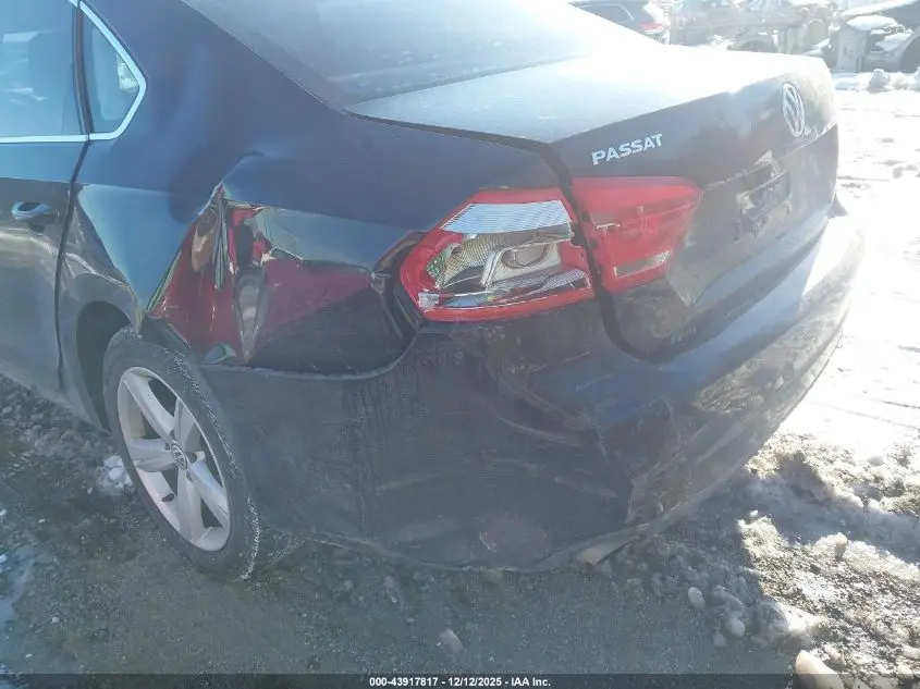 2013 VOLKSWAGEN PASSAT 2.5L SE