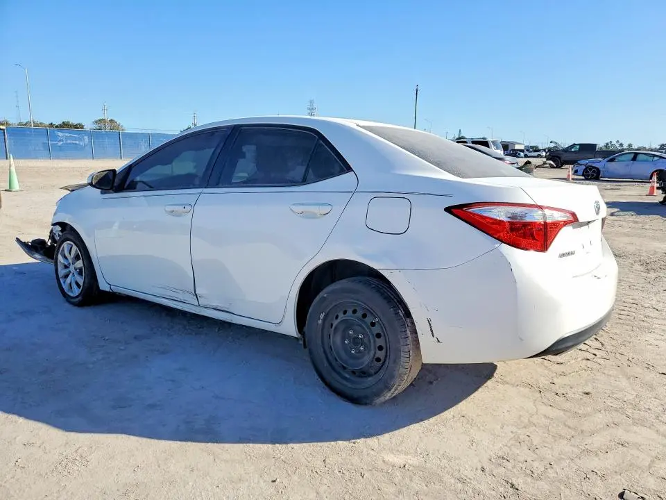2016 TOYOTA COROLLA LE  