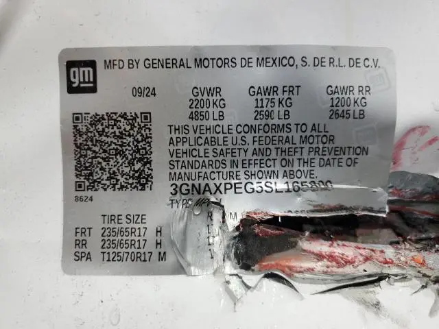 2025 CHEVROLET EQUINOX LT  