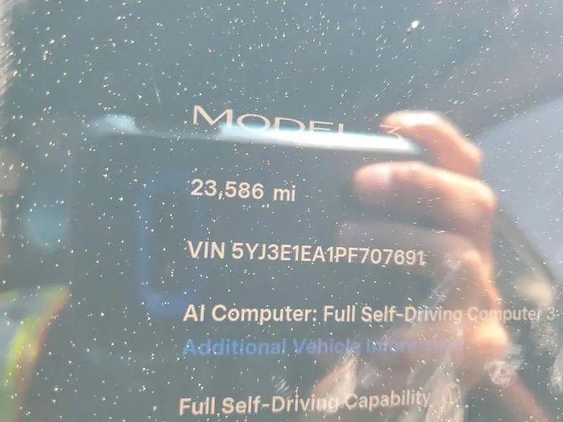 2023 TESLA MODEL 3   