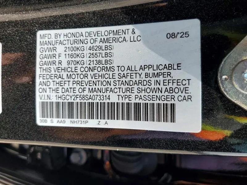 2025 HONDA ACCORD HYBRID SPORT  