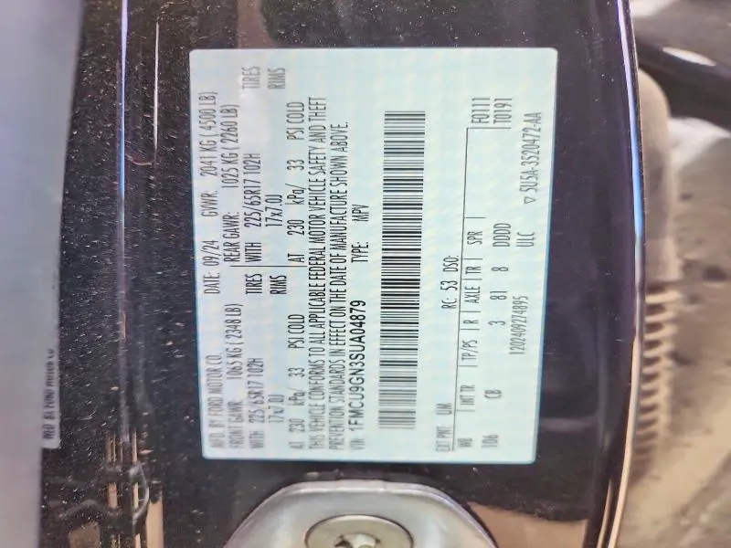 2025 FORD ESCAPE ACTIVE  