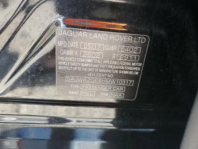 2017 JAGUAR XJL SUPERCHARGED  