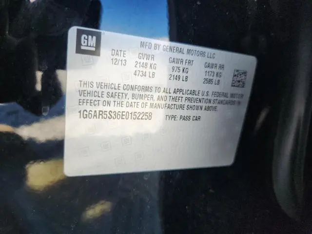 2014 CADILLAC CTS LUXURY COLLECTION  