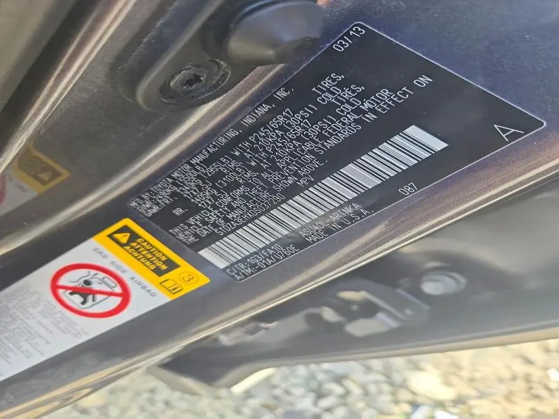 2013 TOYOTA HIGHLANDER PLUS  