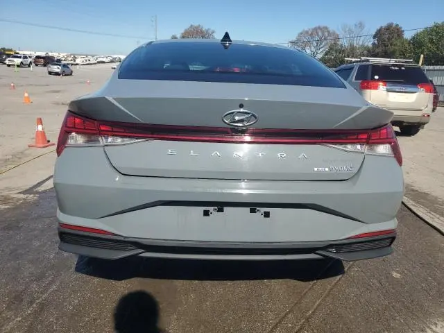2021 HYUNDAI ELANTRA BLUE  