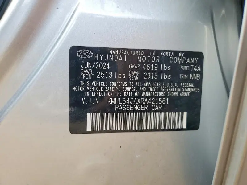 2024 HYUNDAI SONATA SEL  