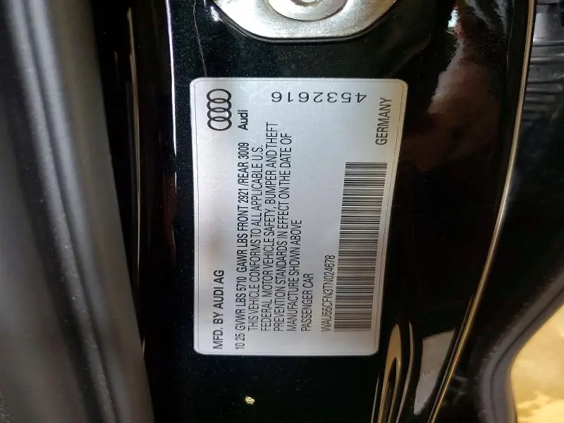 2026 AUDI A6 PREMIUM PLUS  