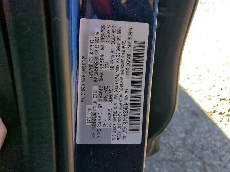 2021 MAZDA CX-5 GRAND TOURING  