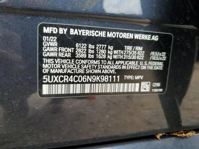 2022 BMW X5 SDRIVE 40I  