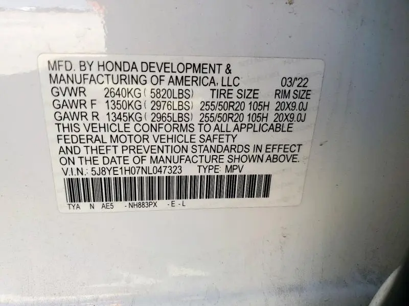 2022 ACURA MDX A-SPEC  