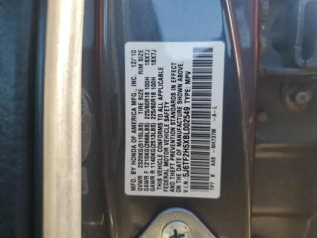 2011 HONDA ACCORD CROSSTOUR EXL