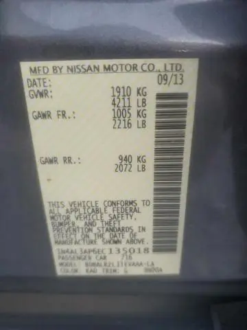 2014 NISSAN ALTIMA 2.5  