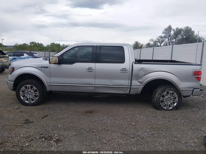 2012 FORD F-150 PLATINUM