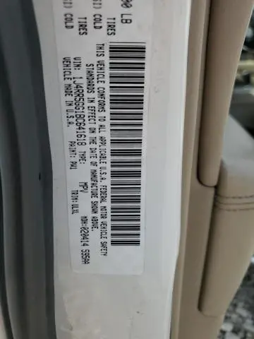2011 JEEP GRAND CHEROKEE LIMITED  