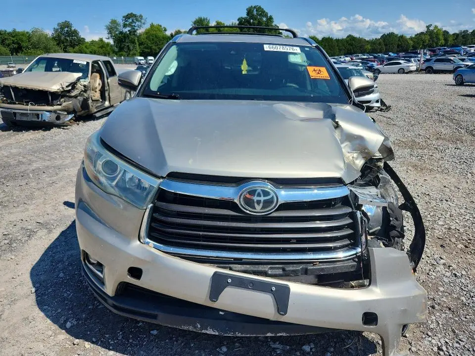 2015 TOYOTA HIGHLANDER LIMITED PLATINUM  