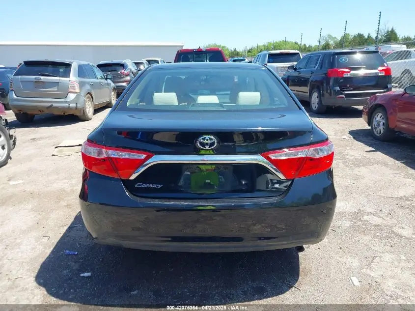 2016 TOYOTA CAMRY LE