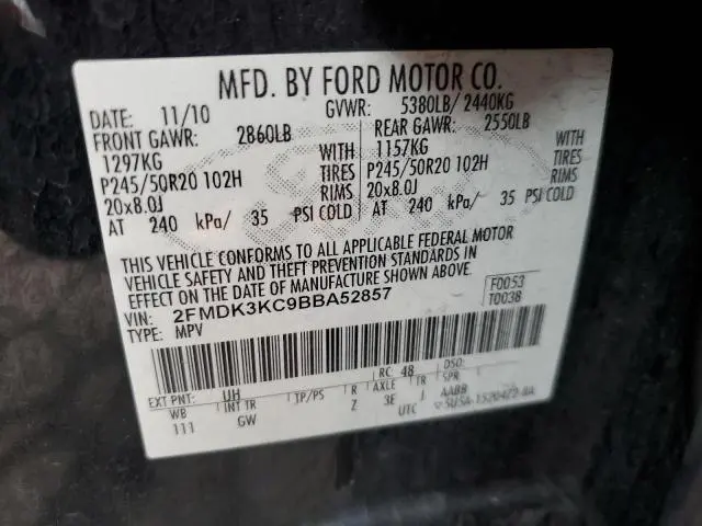 2011 FORD EDGE LIMITED  