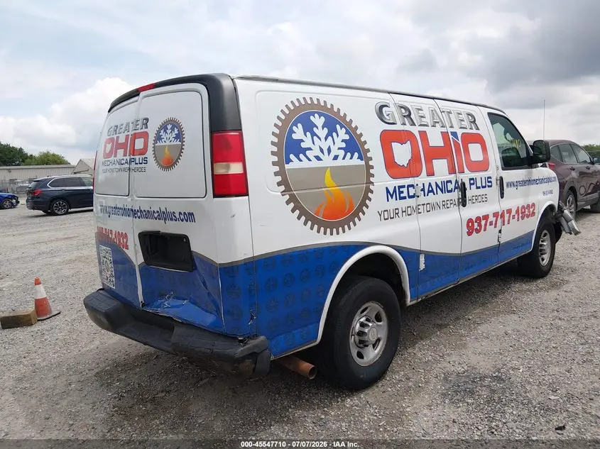 2014 CHEVROLET EXPRESS 2500 WORK VAN