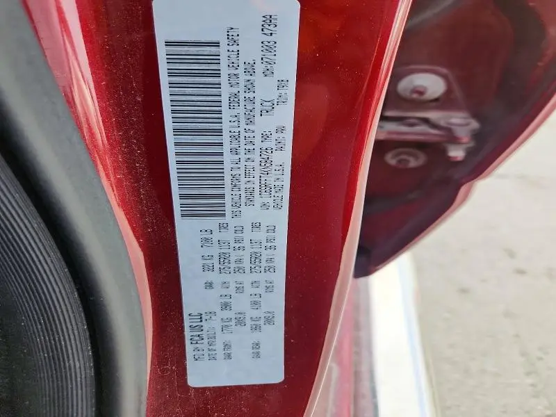 2019 RAM 1500 BIG HORN  