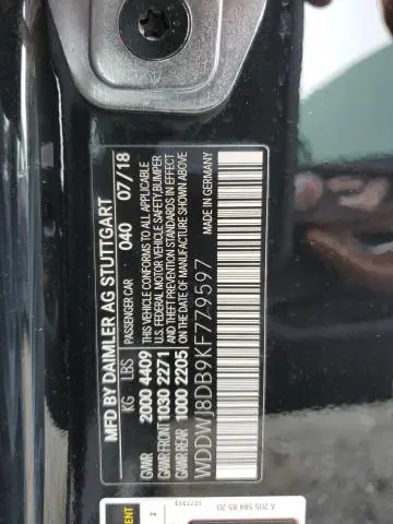 2019 MERCEDES-BENZ C 300  
