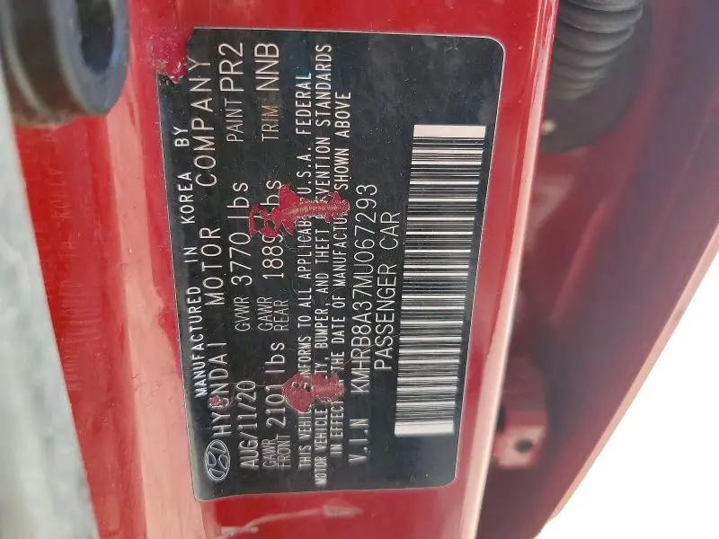2021 HYUNDAI VENUE SE  