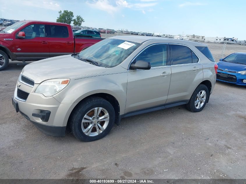 2012 CHEVROLET EQUINOX LS