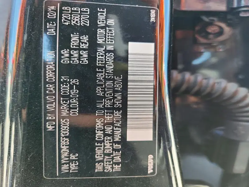 2015 VOLVO S60 PREMIER  