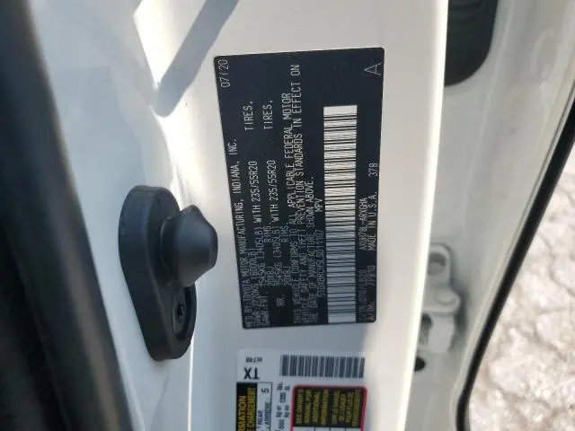 2020 TOYOTA HIGHLANDER HYBRID LIMITED  