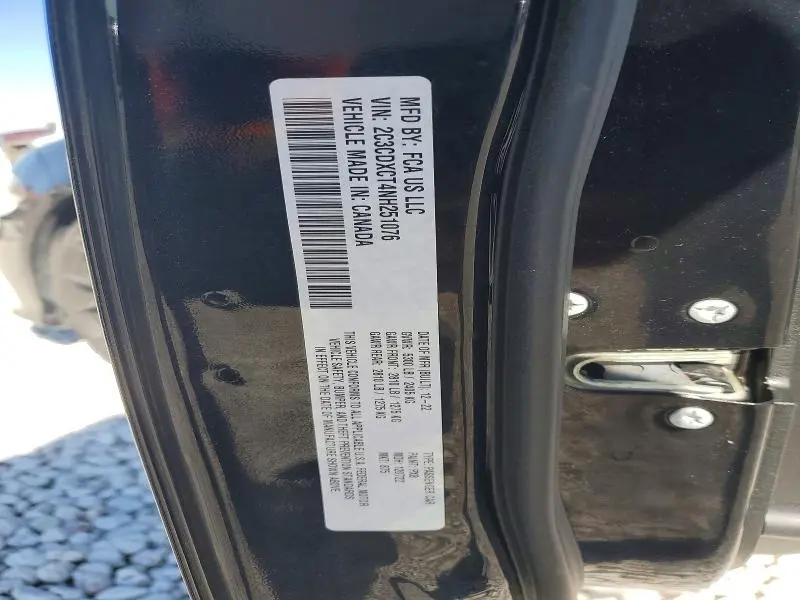 2022 DODGE CHARGER R  