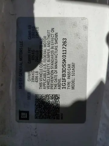 2021 CHEVROLET CAMARO LS  