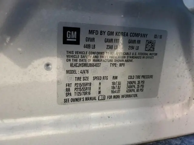 2018 BUICK ENCORE PREMIUM  