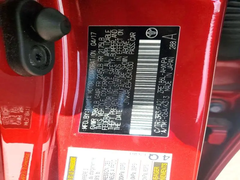 2017 TOYOTA COROLLA IM BASE  