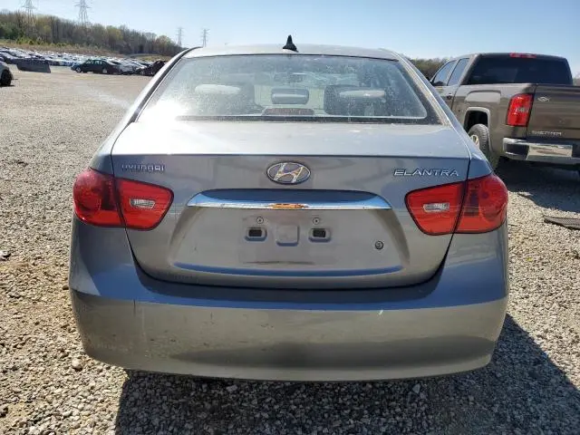 2010 HYUNDAI ELANTRA BLUE