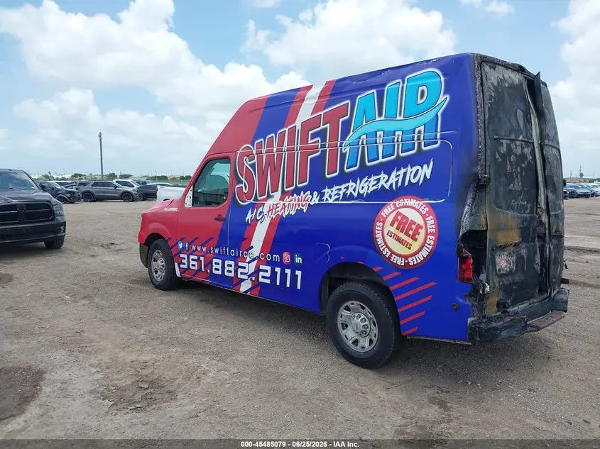 2013 NISSAN NV CARGO NV2500 HD S V6