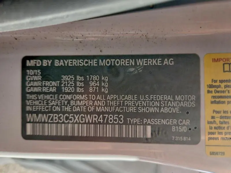 2016 MINI COOPER COUNTRYMAN  