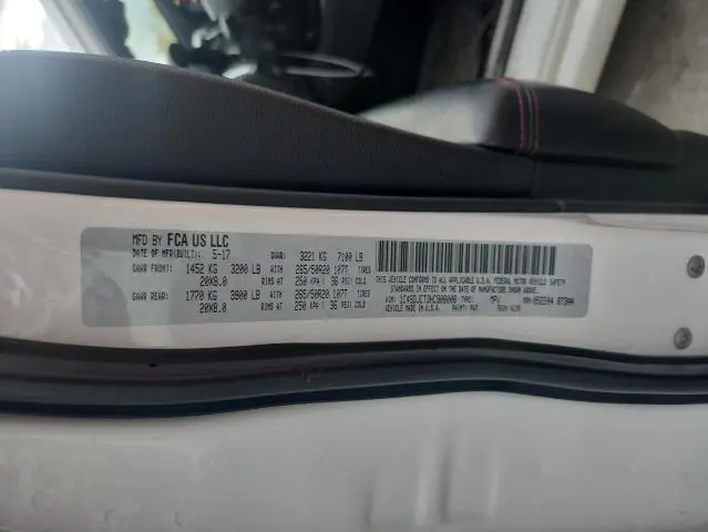 2017 DODGE DURANGO R/T  