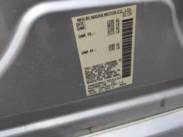 2020 NISSAN LEAF SL PLUS  