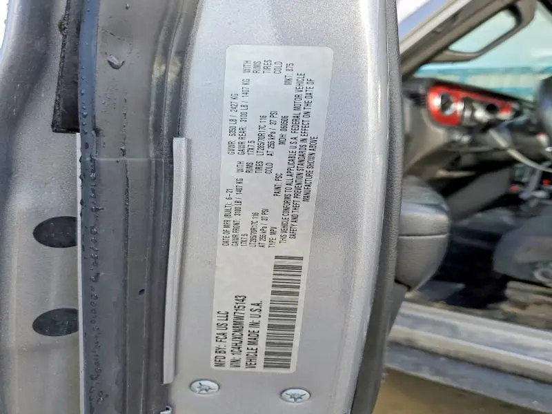 2021 JEEP WRANGLER RUBICON  